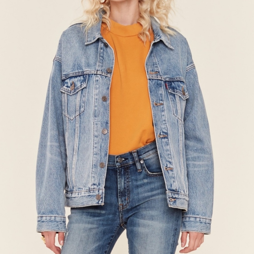 Levi's Dad trucker jean jacket Multiple sizes. NWT - Picture 3 of 8